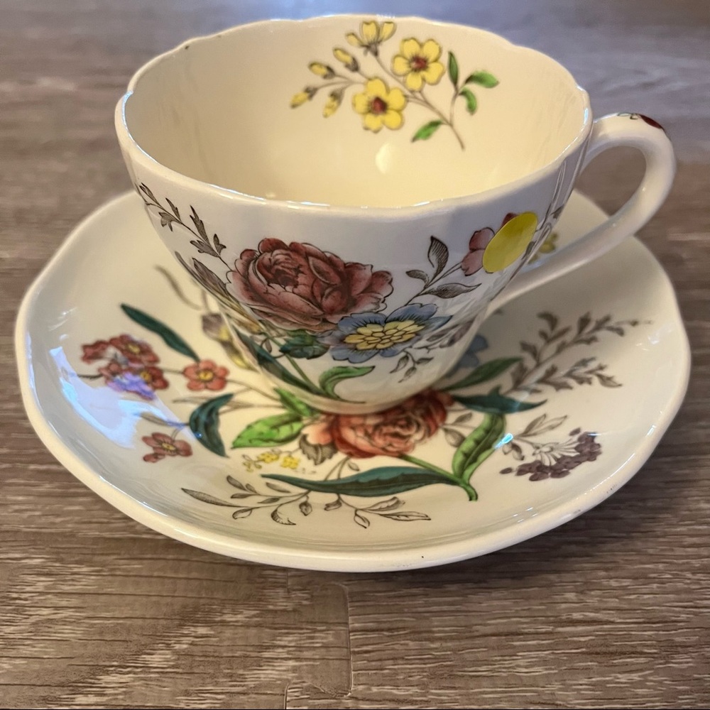 VTG Copeland Spode Great Britain Gainsborough Porcelain Teacup & saucer set